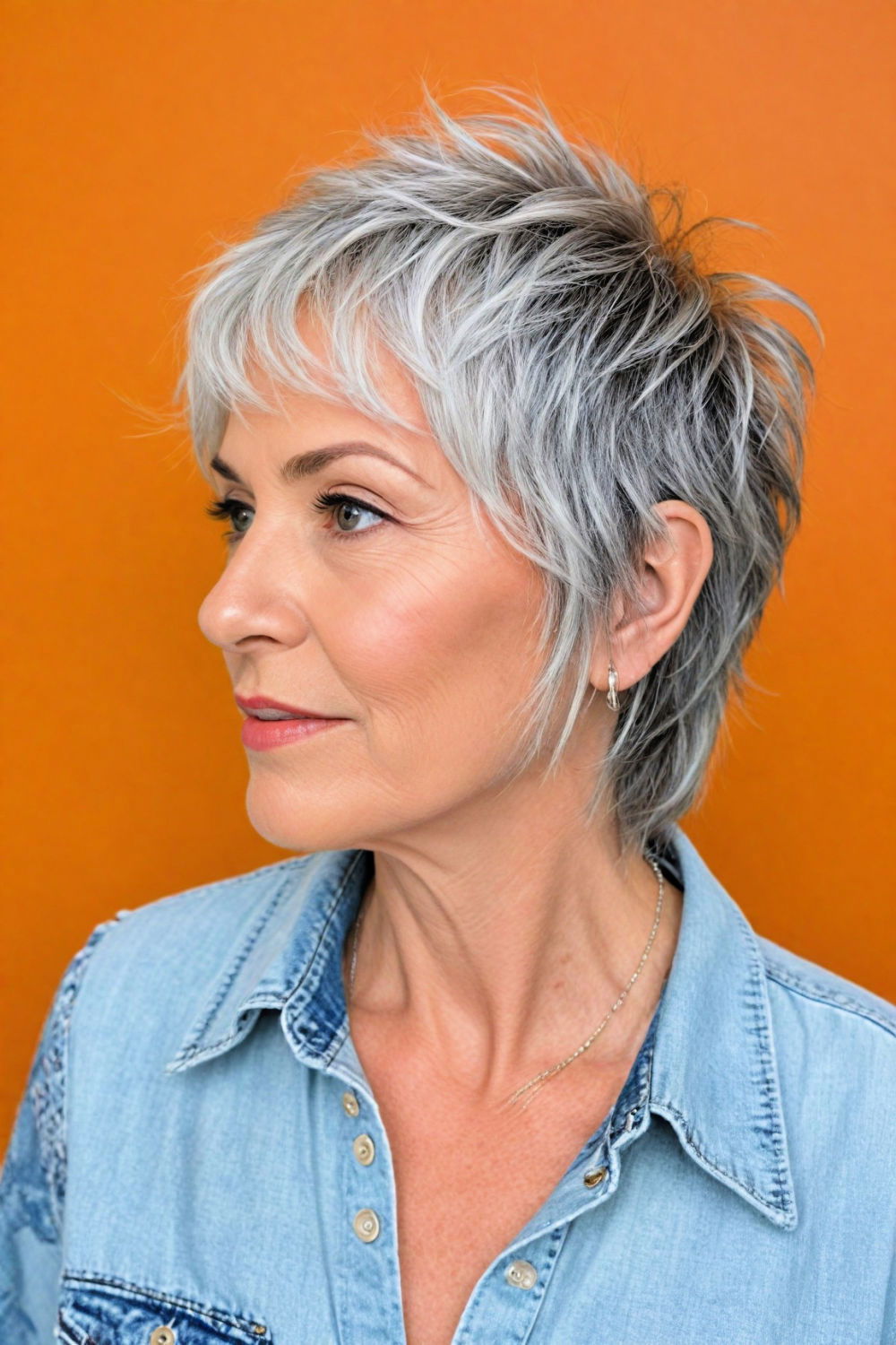 mullet pixie hybrid for women over 70