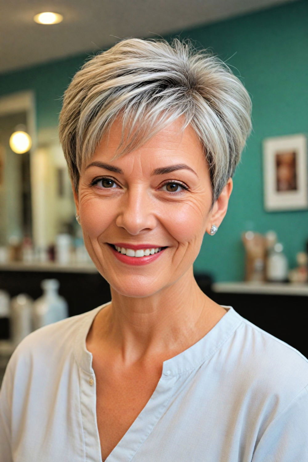 notably versatile asymmetrical short cut