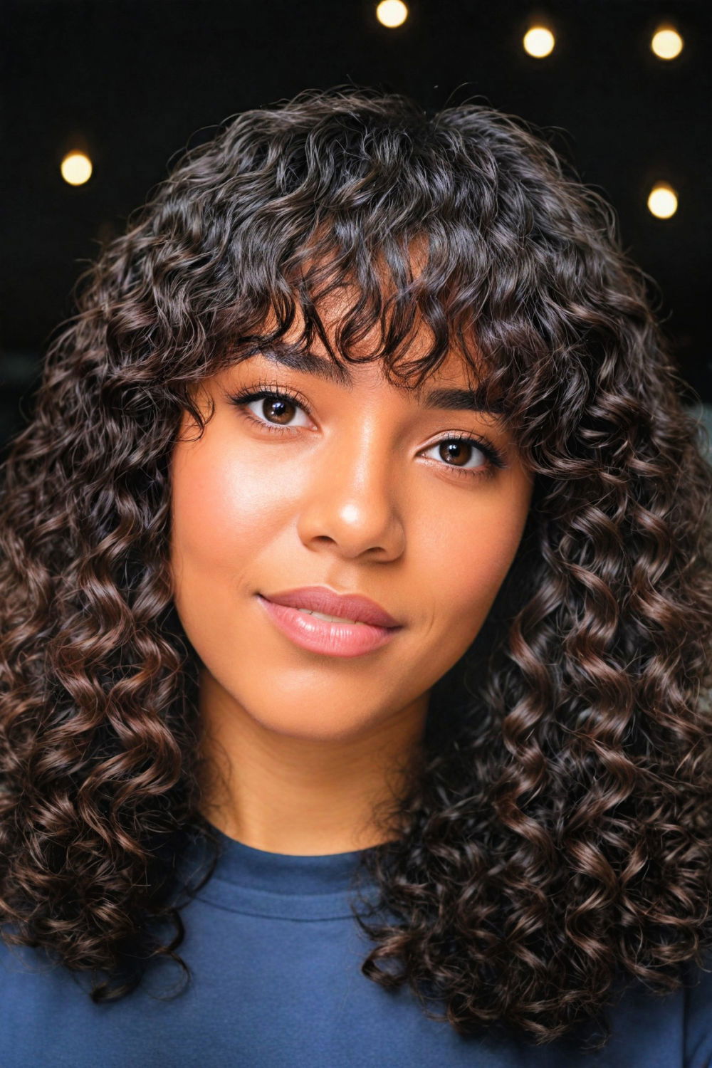 passion twists with bangs hairstyle