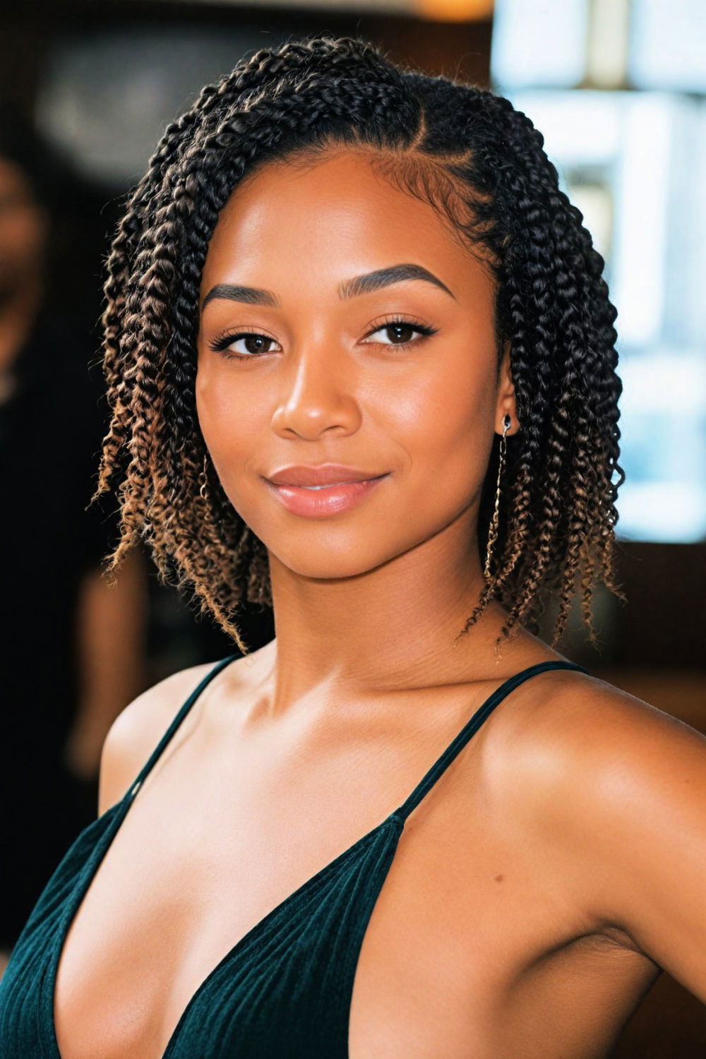 pixie box braids hairstyle