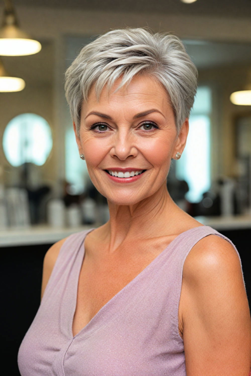 pixie cut for adding volume to fine hair