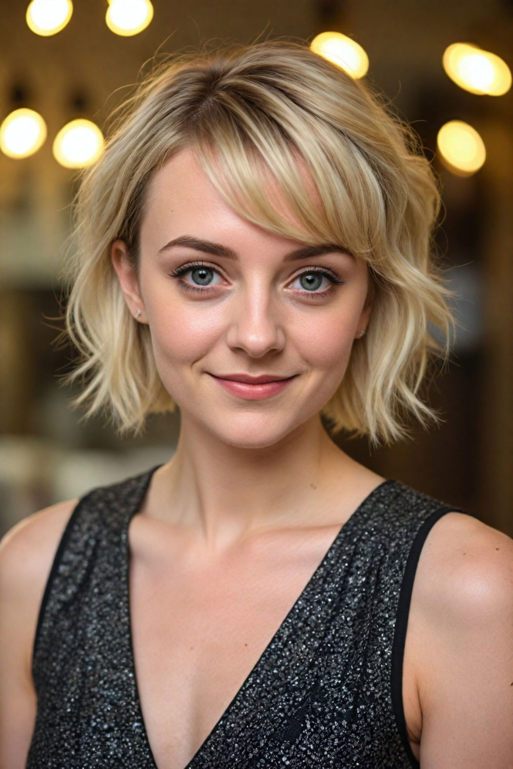 pixie cut styling for birthday party