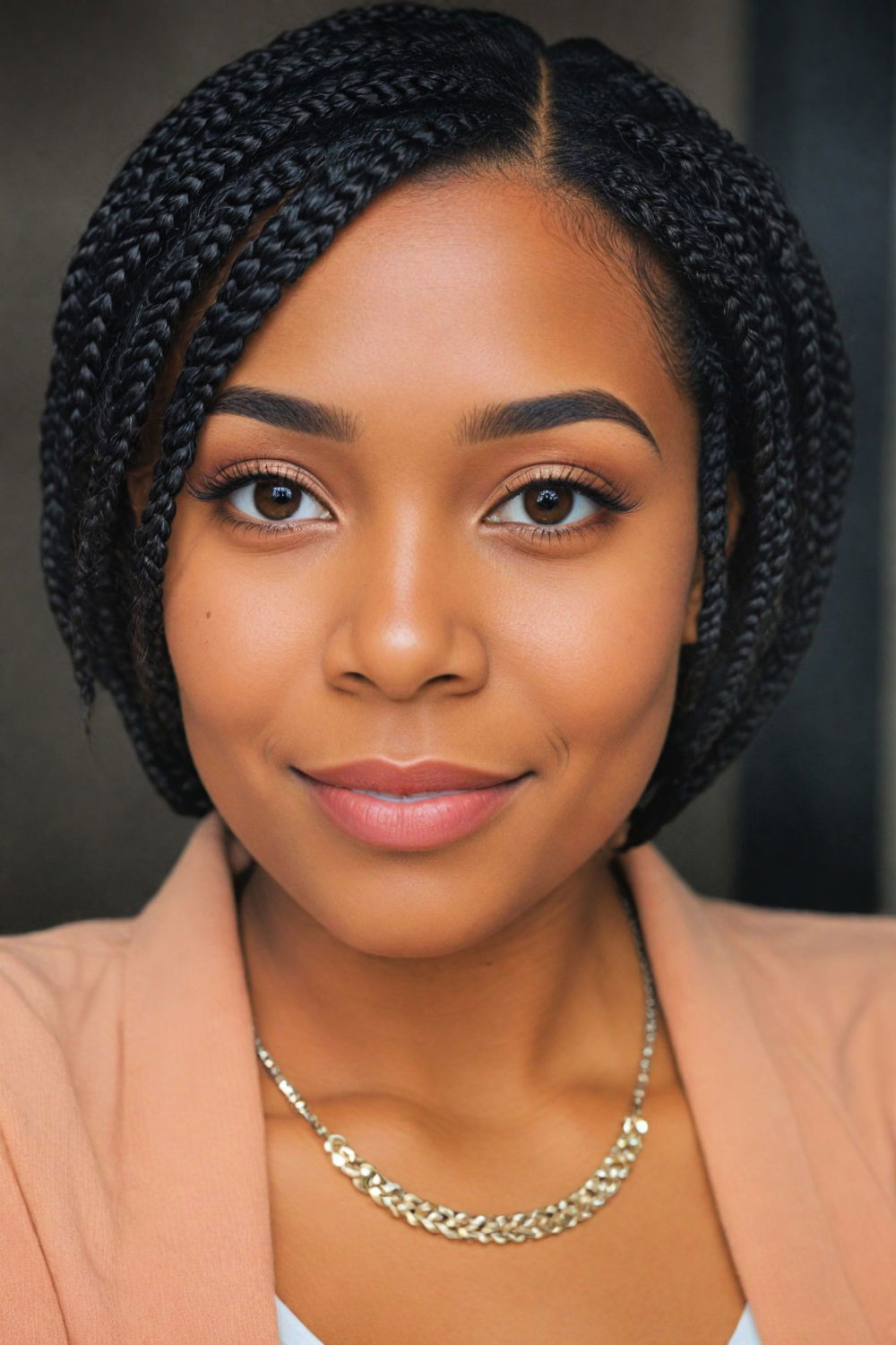 pixie knotless braids hairstyle