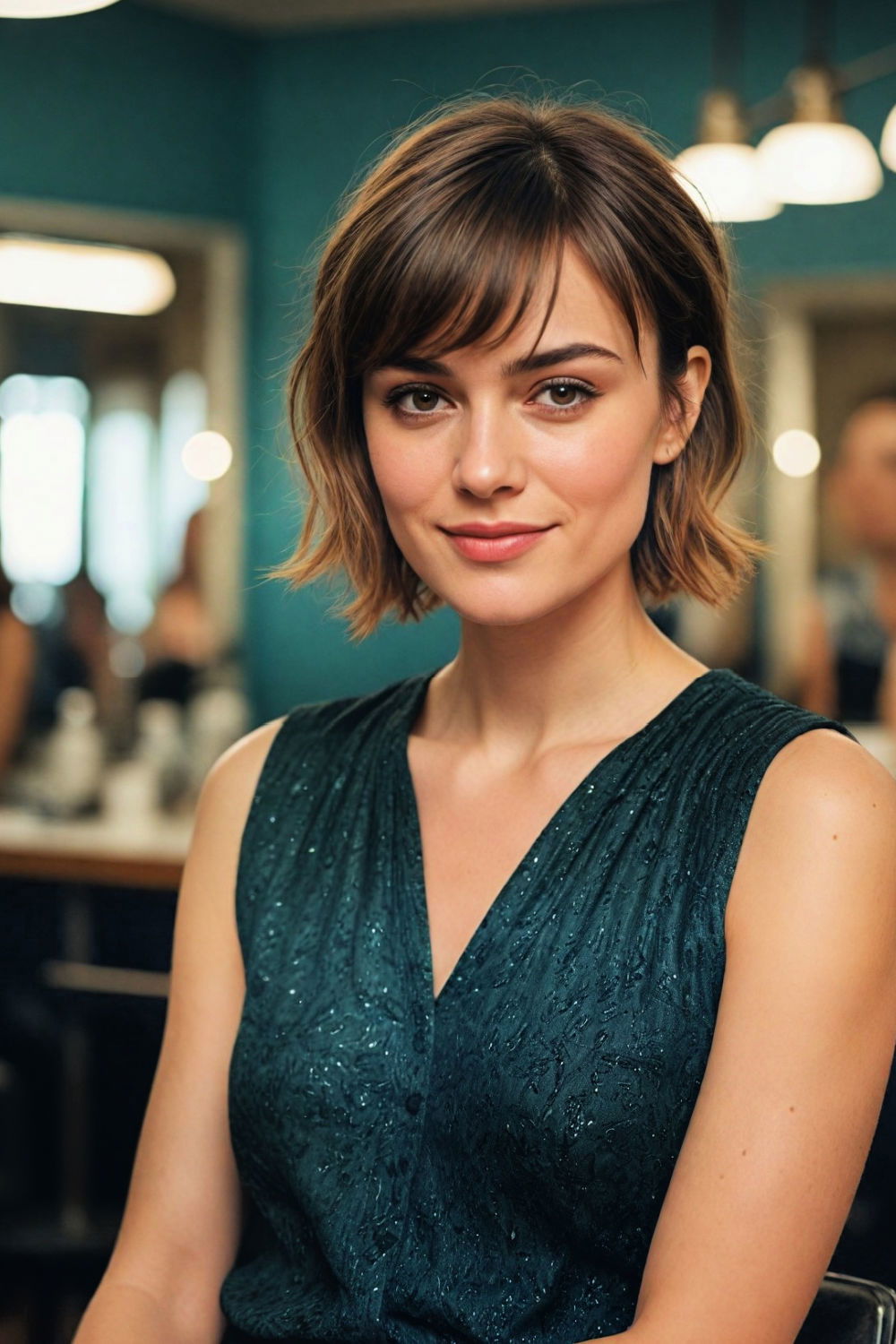 pixie with long bangs hairstyle