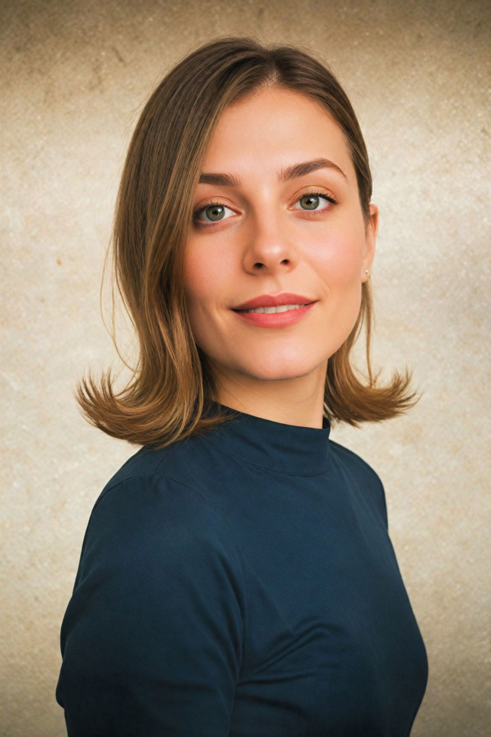 playful flip medium length hairstyle for thin hair