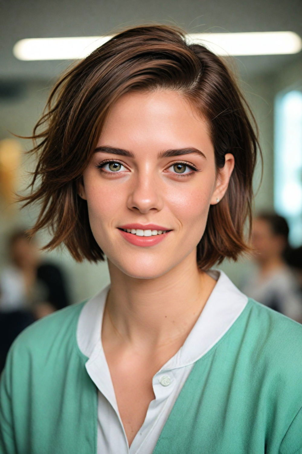 preppy bob for low maintenance yet stylish look