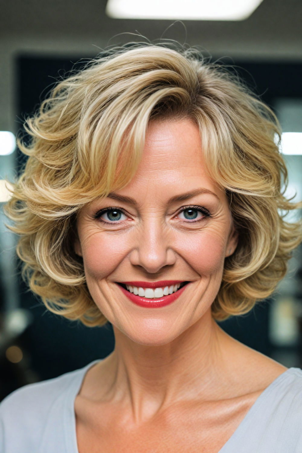 quick tousled bob haircut