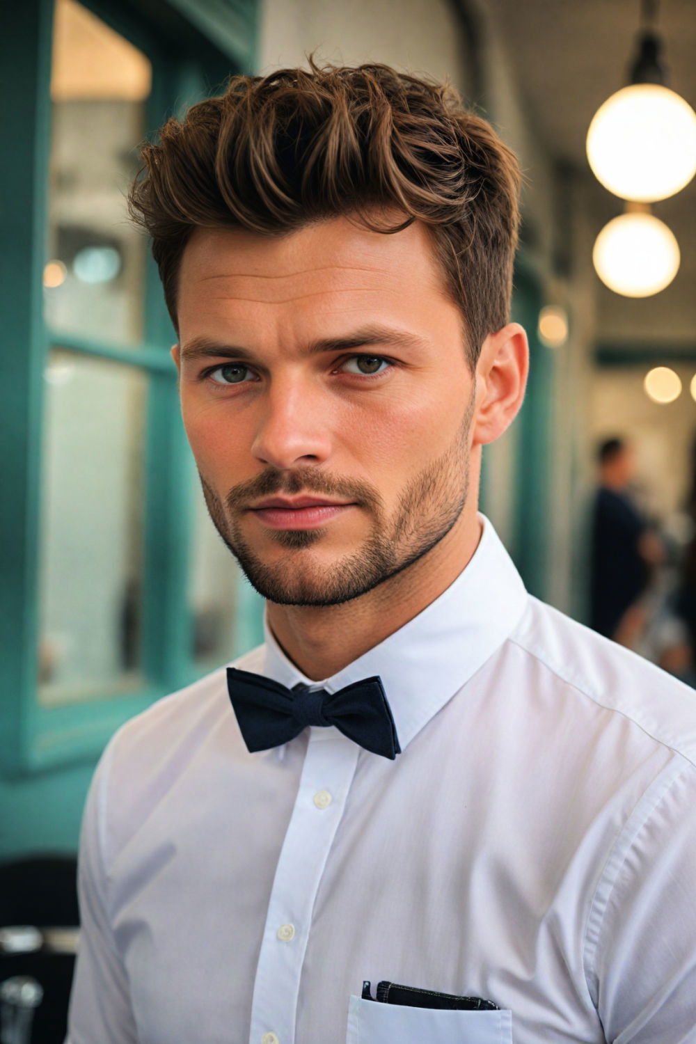 quiff haircut to make a bold statement