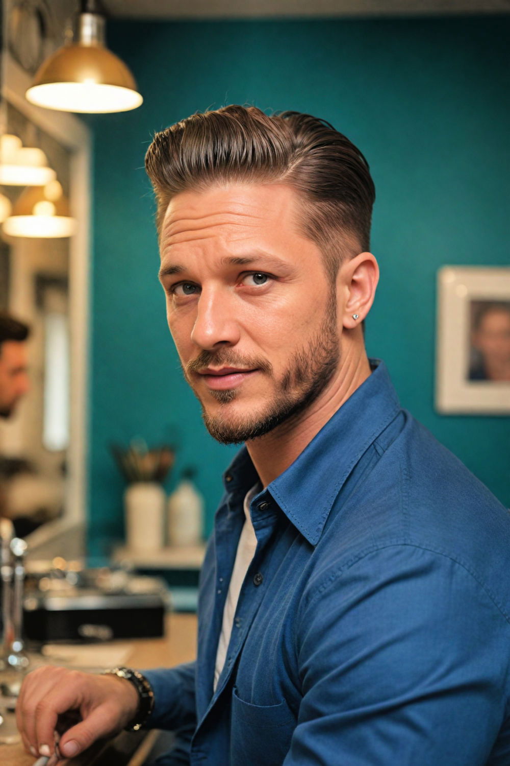 quiff hairstyle for casual outings and formal events