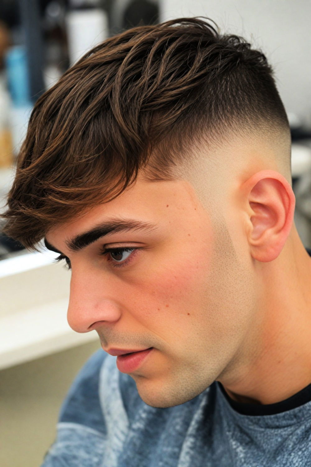 razor fade haircut