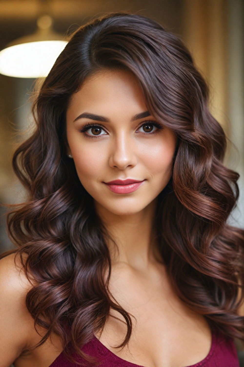 retro hollywood waves hairstyle