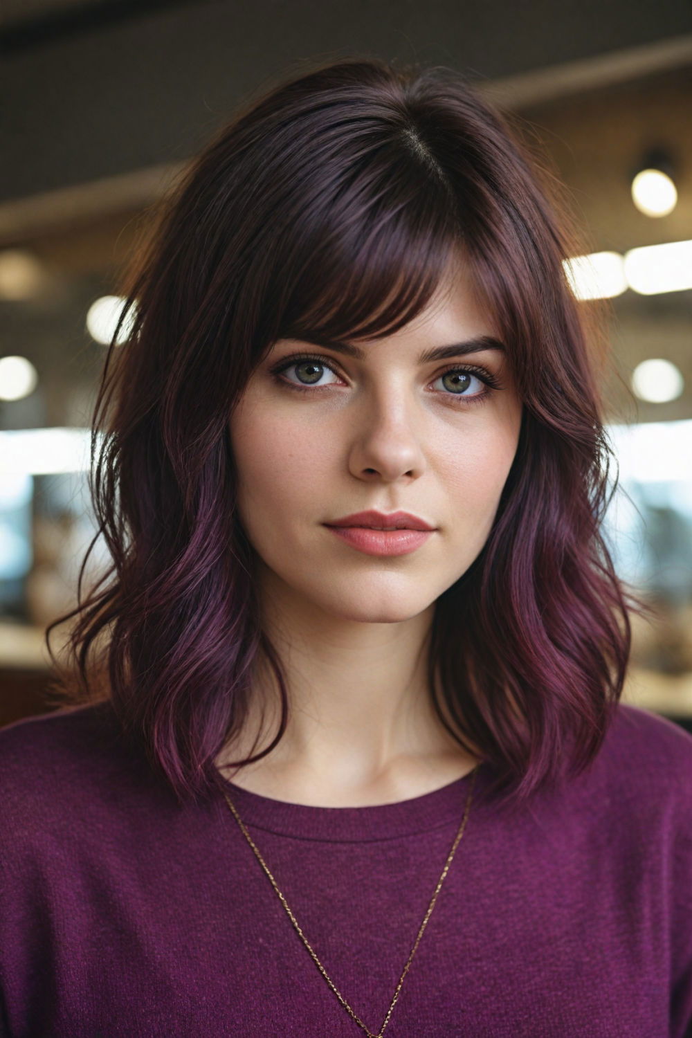 shag haircut for an effortlessly cool vibe