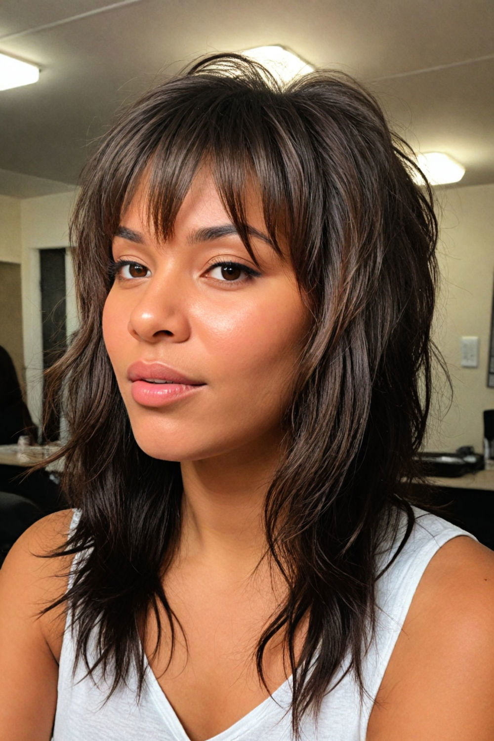 shaggy layers hairstyle