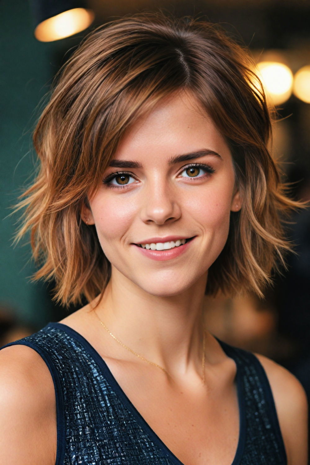 short layered shag haircut
