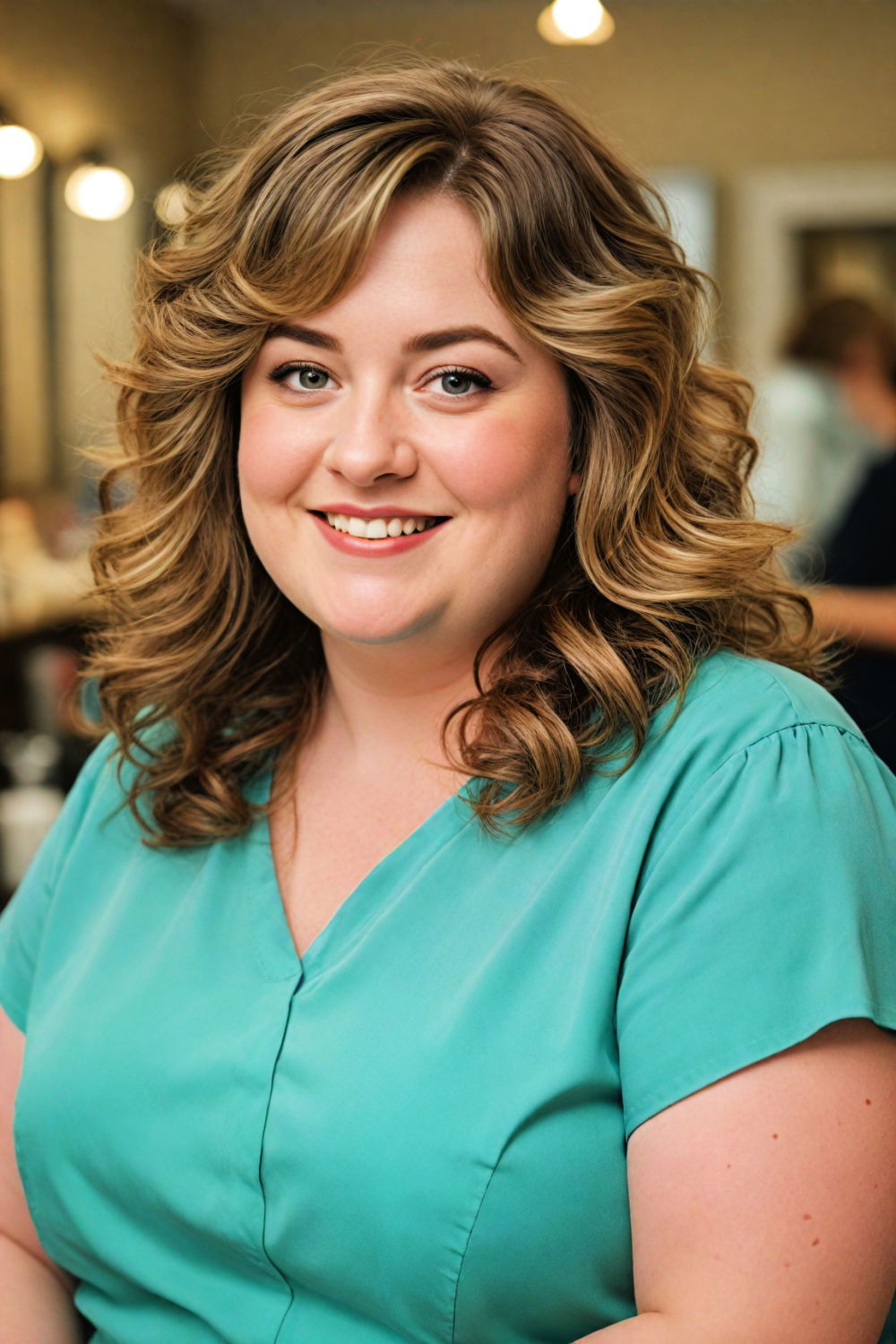 side swept layers hairstyle