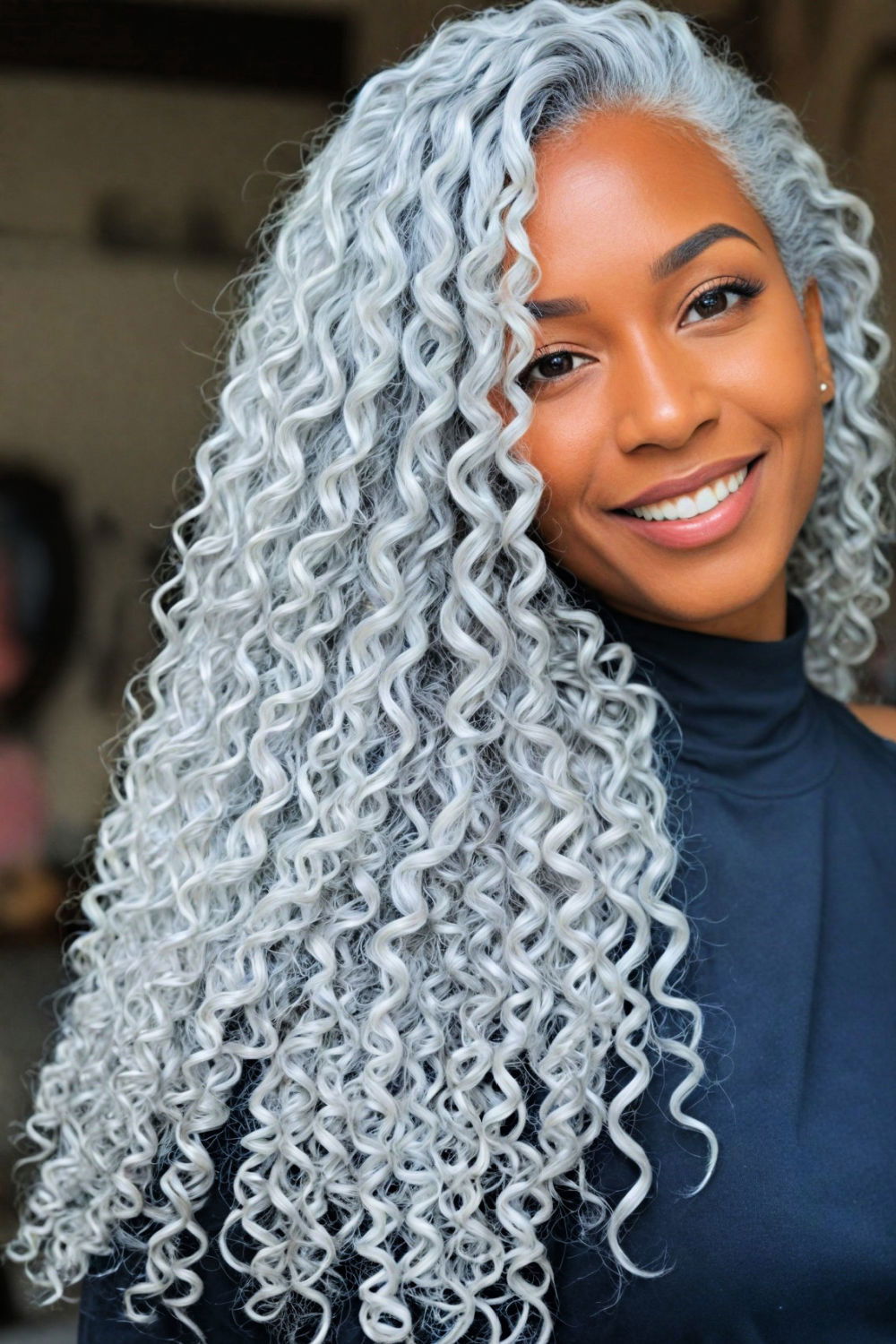 silver fox passion twists hairstyle