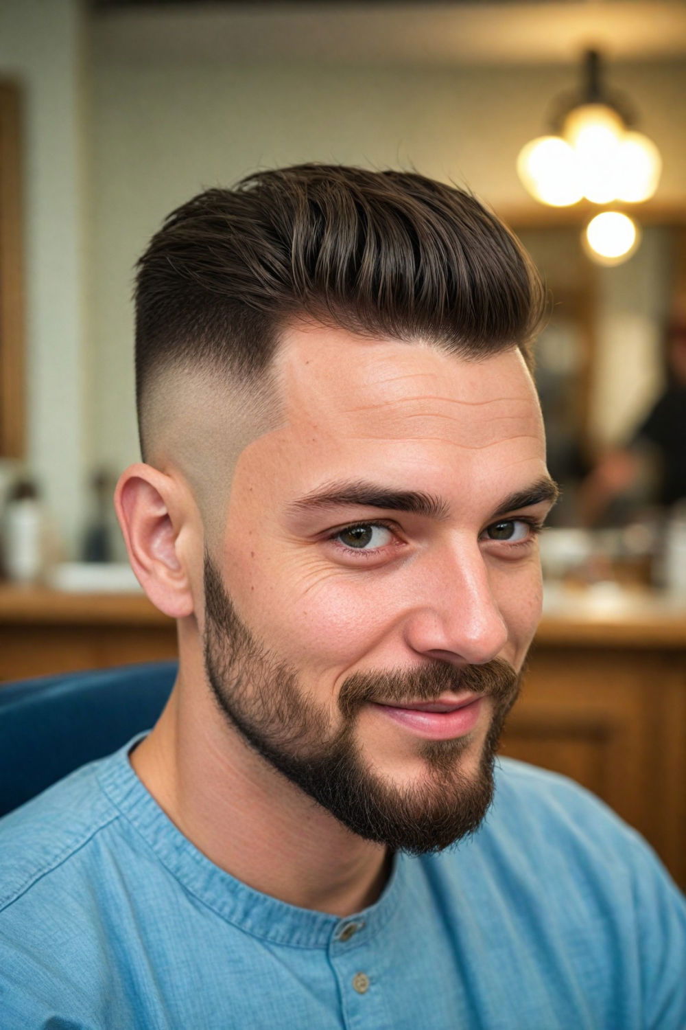 skin fade with textured top hairstyle