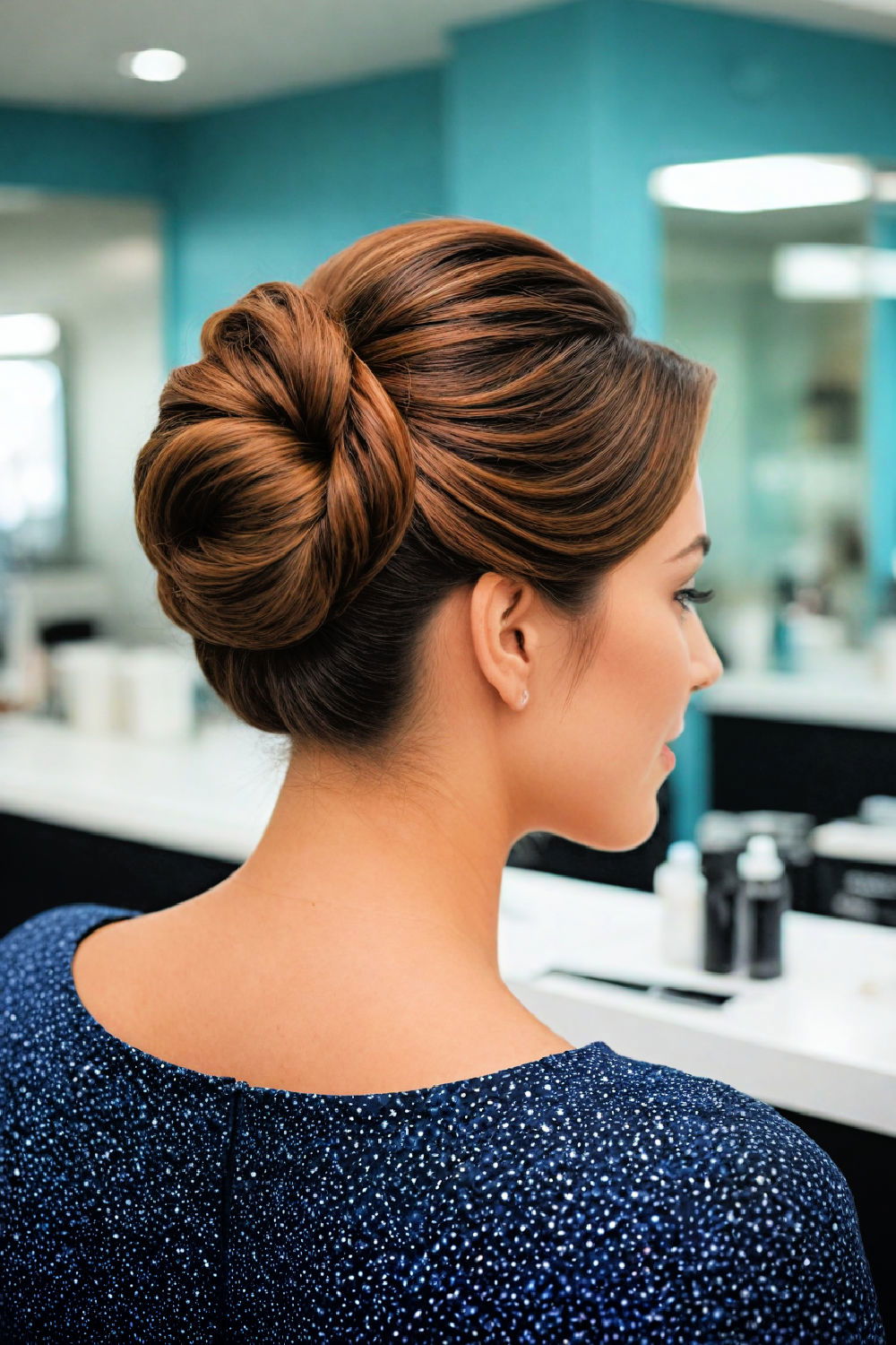 sleek and smooth low roll