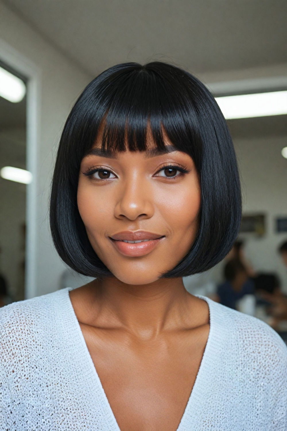 sleek bob wig low maintenance hairstyle