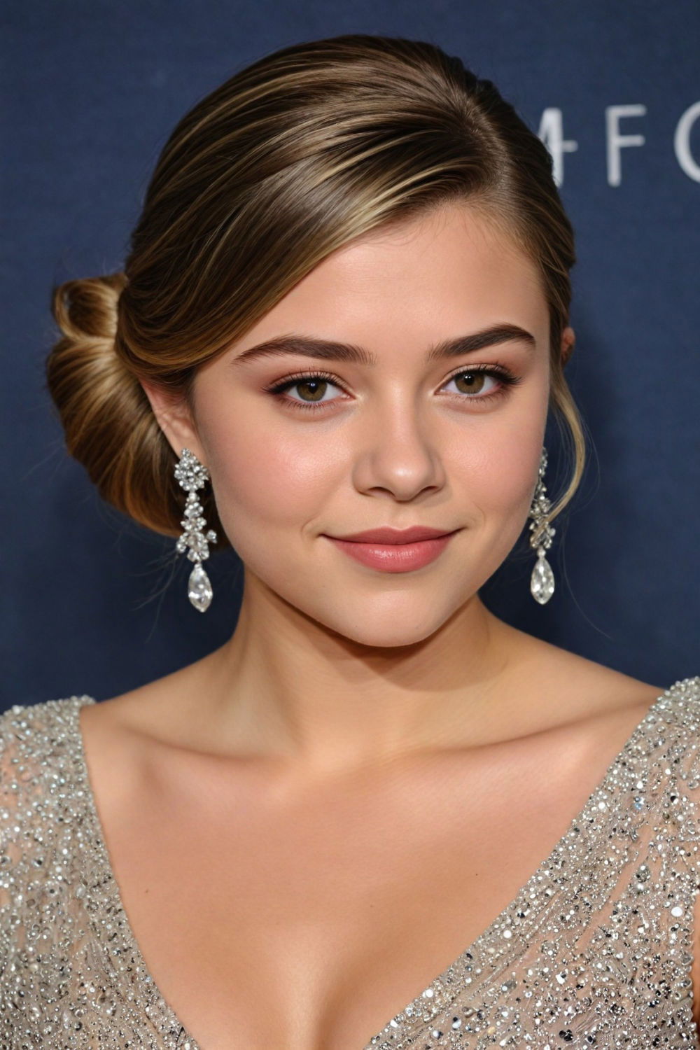 sleek low side bun hairstyle