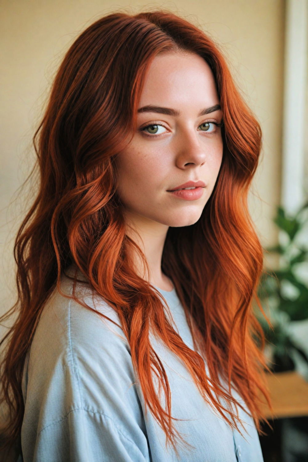 soft beach waves hairstyle for breezy charm