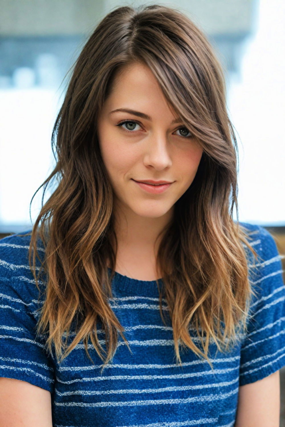 soft undercut medium length hairstyle for thin hair