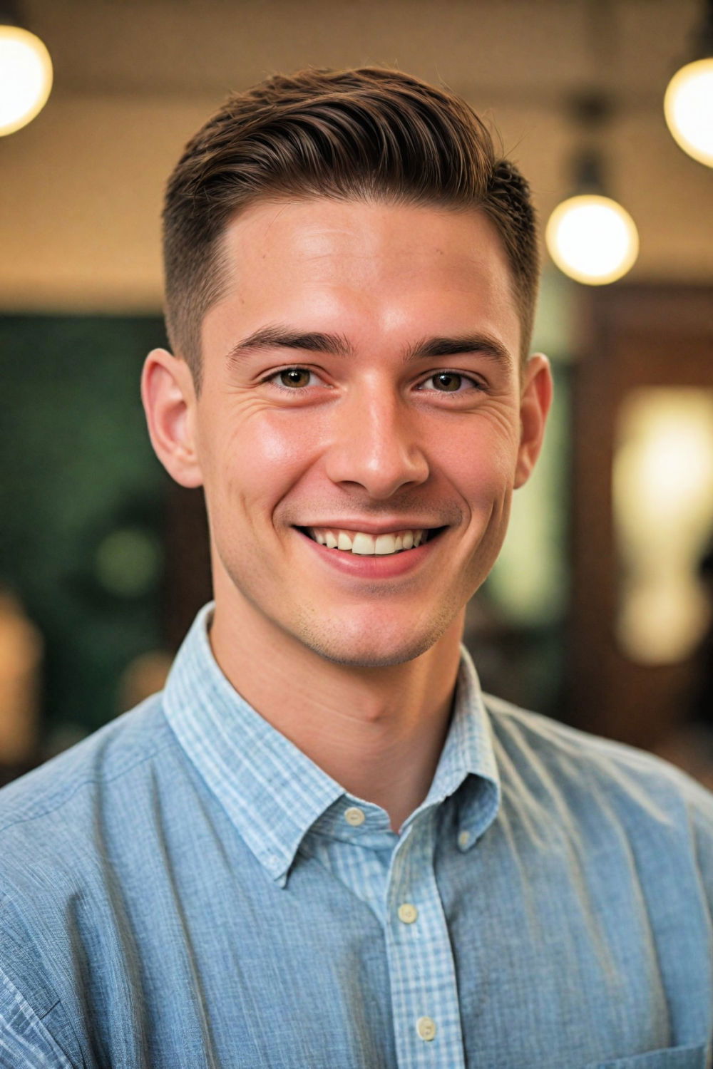 stylish ivy league hairstyle