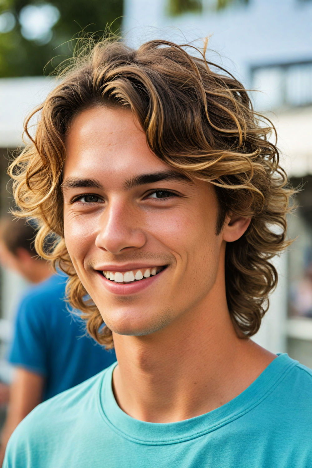 surfer hair low maintenance style for teens