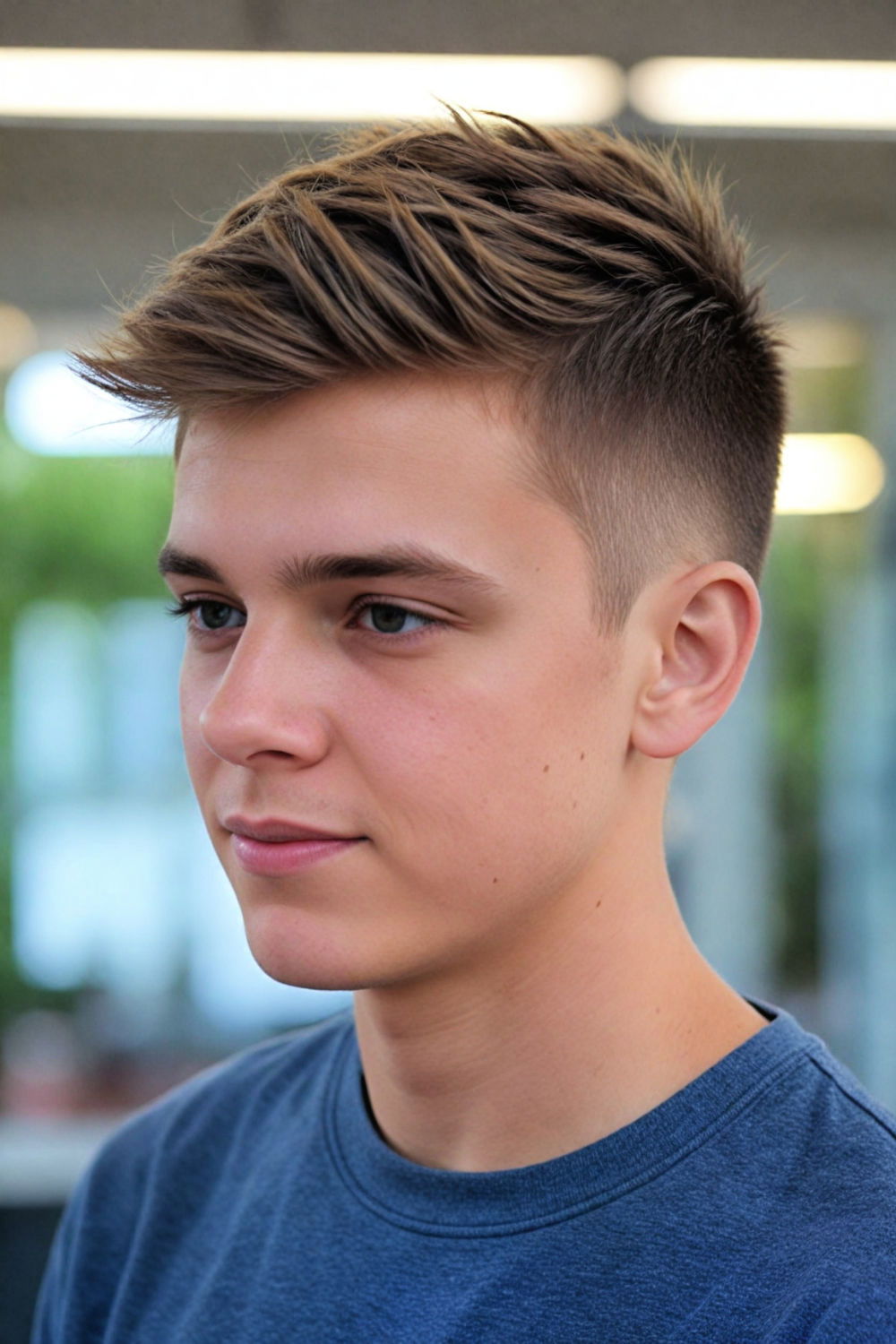 textured crop haircut