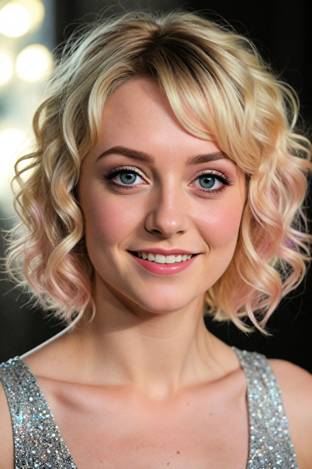 the curly bob haircut for fine hair