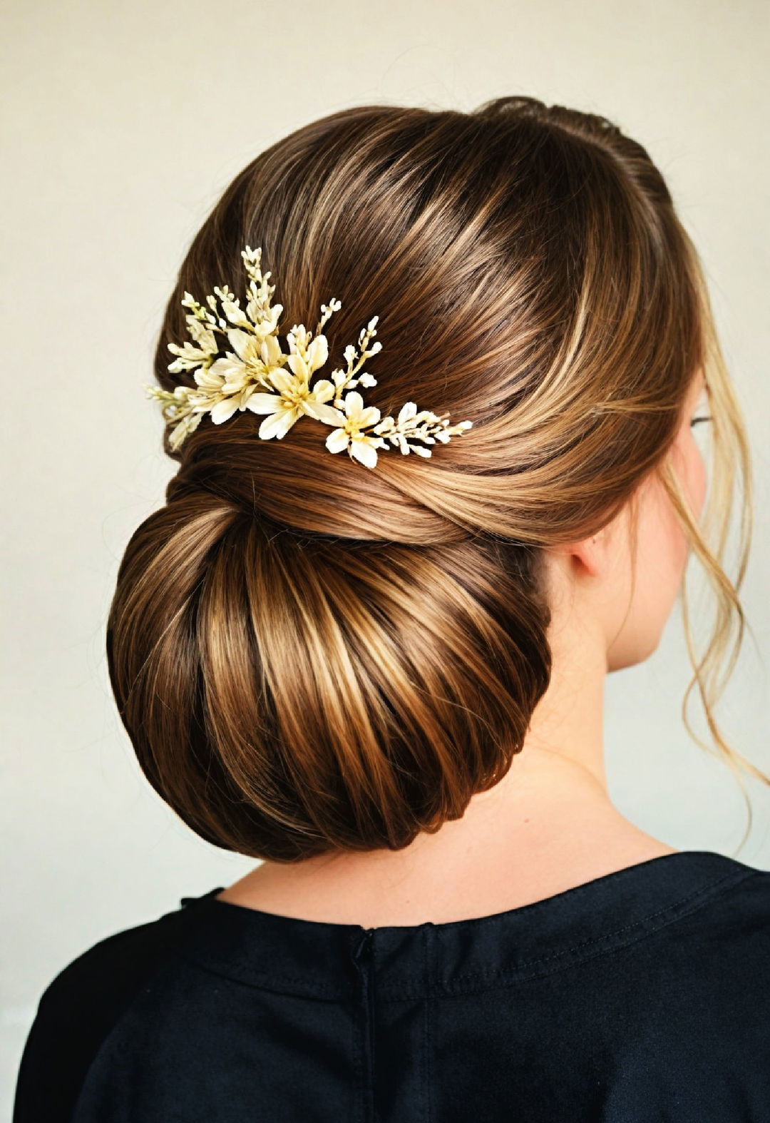 timeless chignon hairstyle