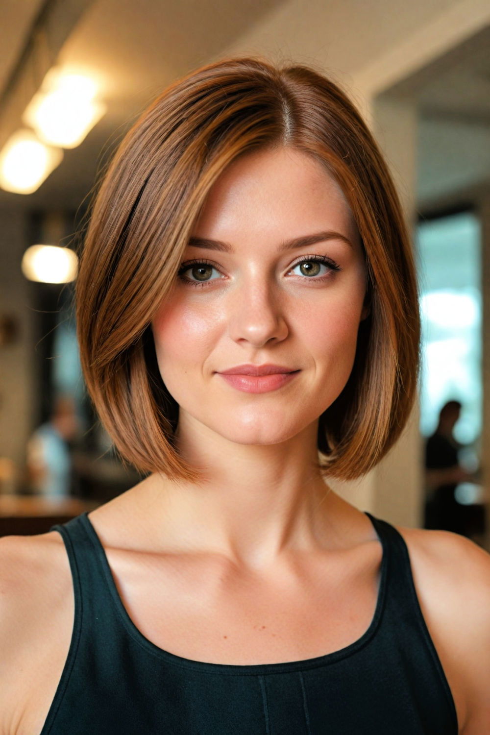 timeless sleek bob haircut