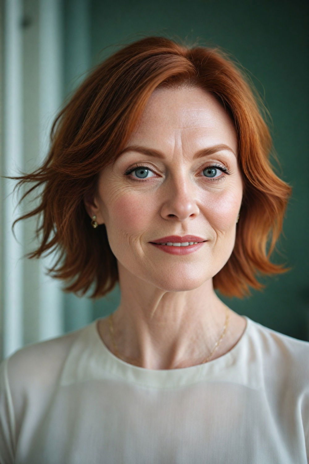 timeless wispy chin length haircut for fine hair