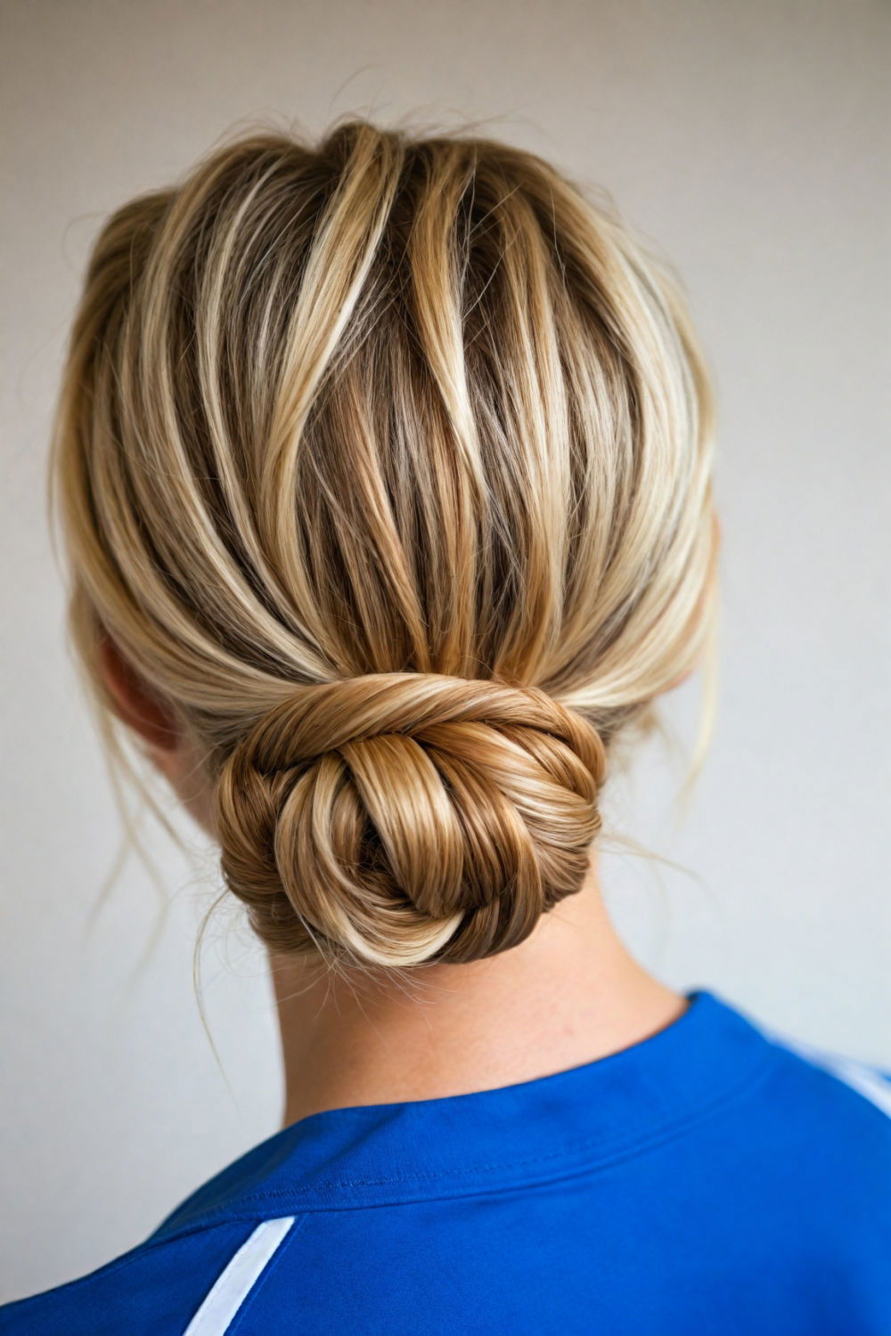 twisted bun hairstyle