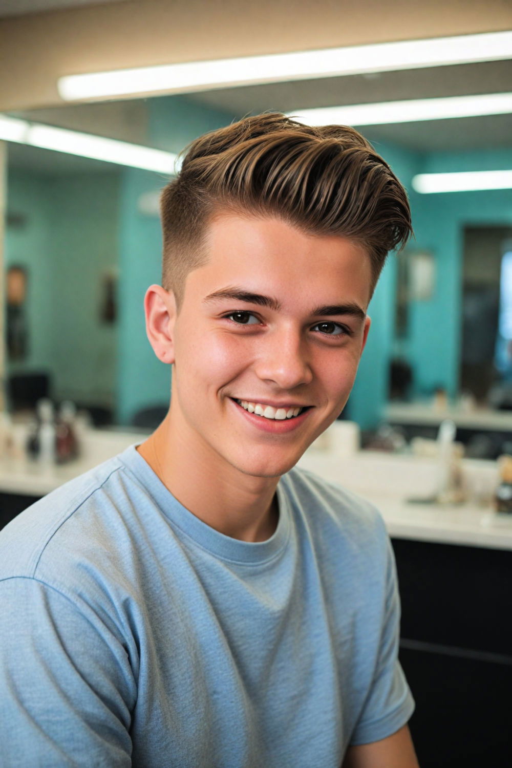undercut haircut for teenage guys