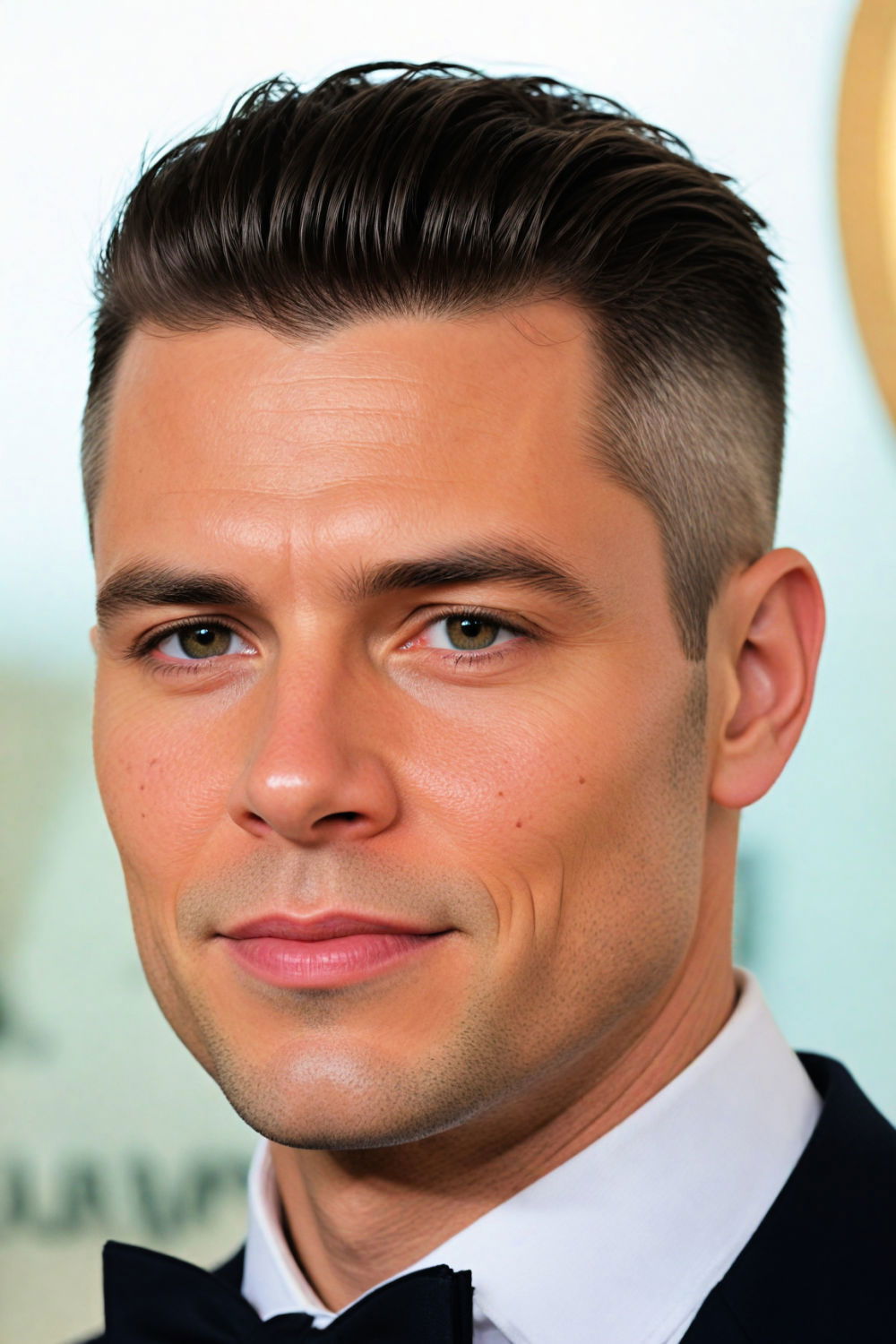 undercut slick back hairstyle