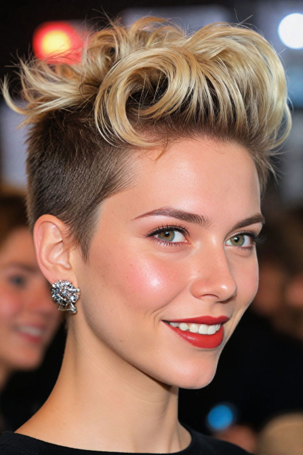 undercut styling for concert