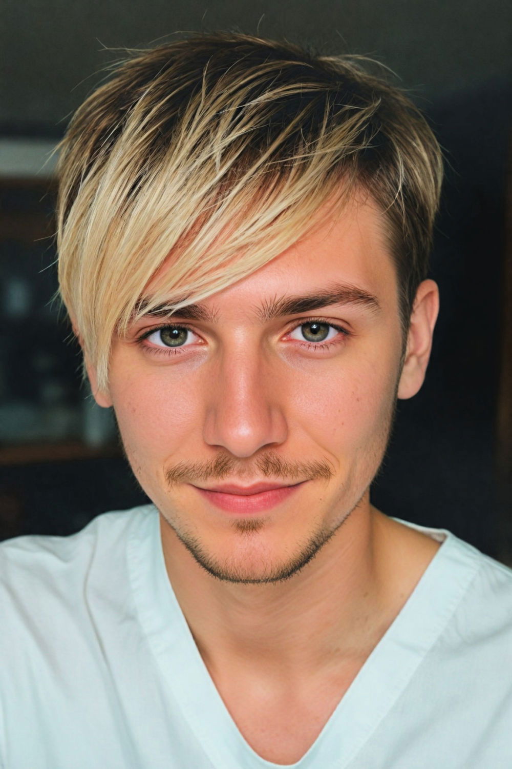 unique and eye catching asymmetrical cut