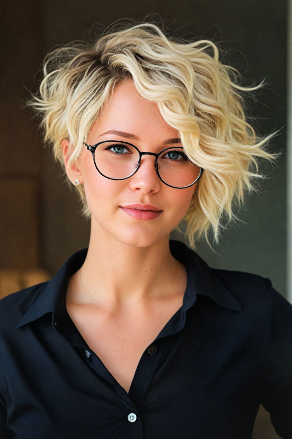 unique and modern asymmetrical cut