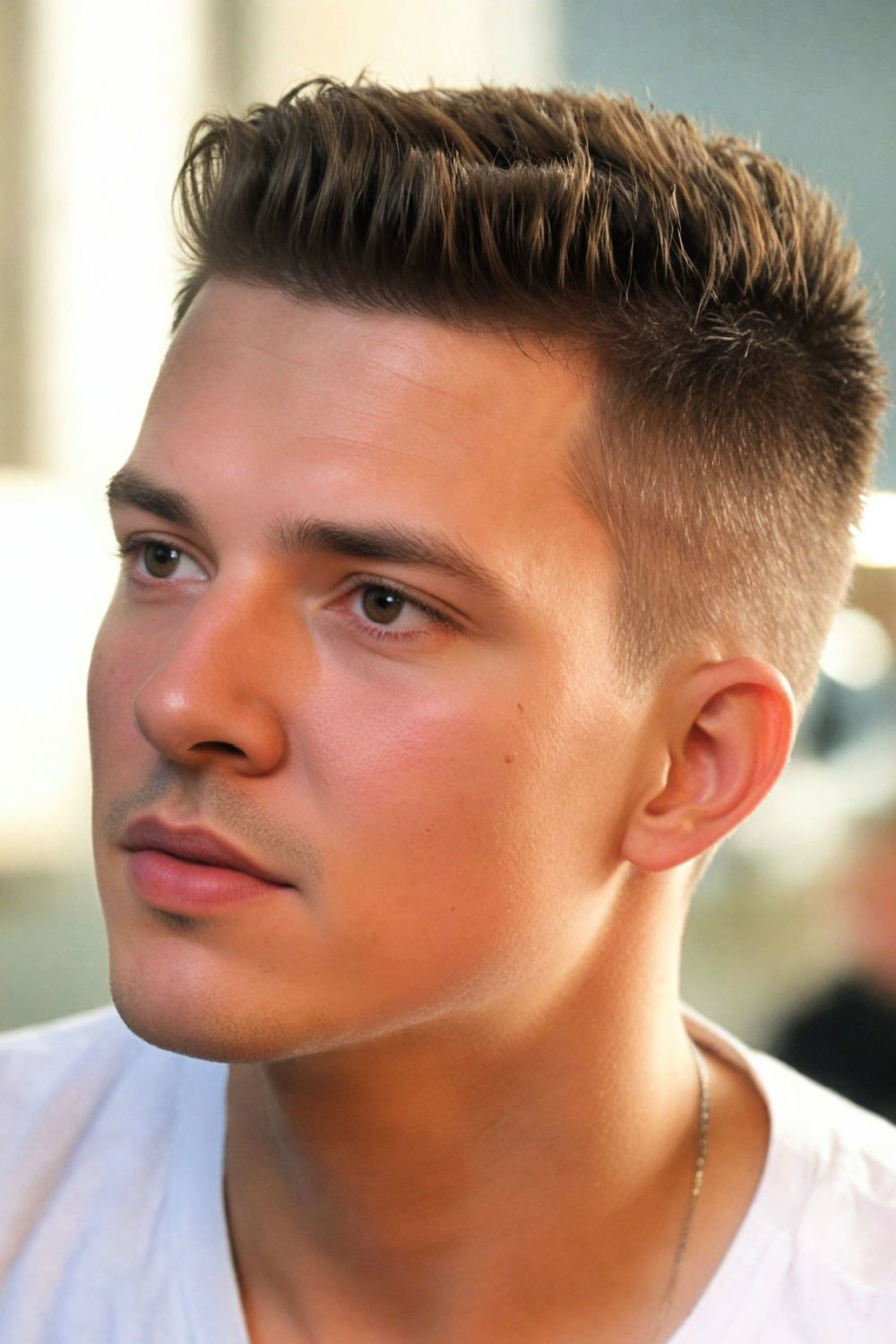 unique flat top haircut for men