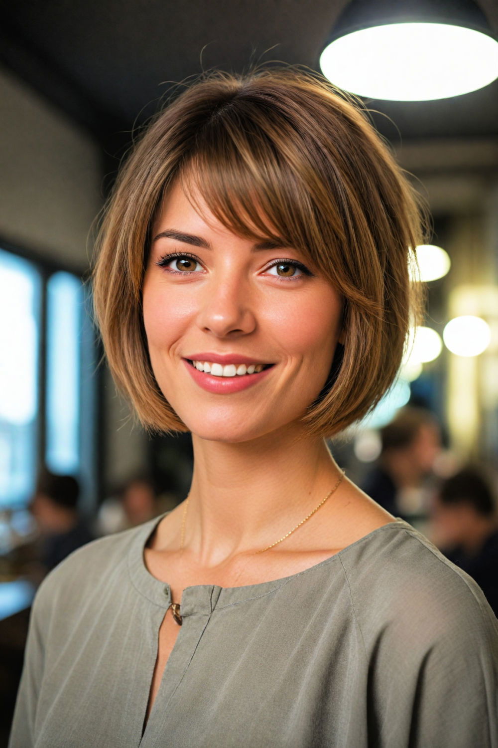 versatile and stylish ear length bob haircut