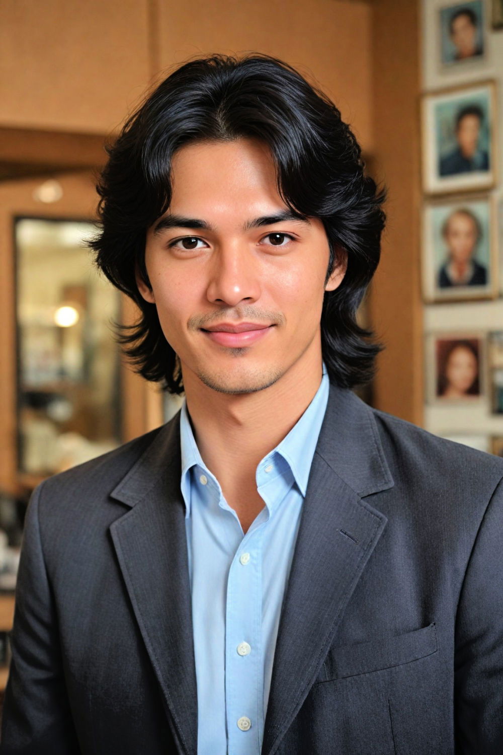 versatile layered hair style for men