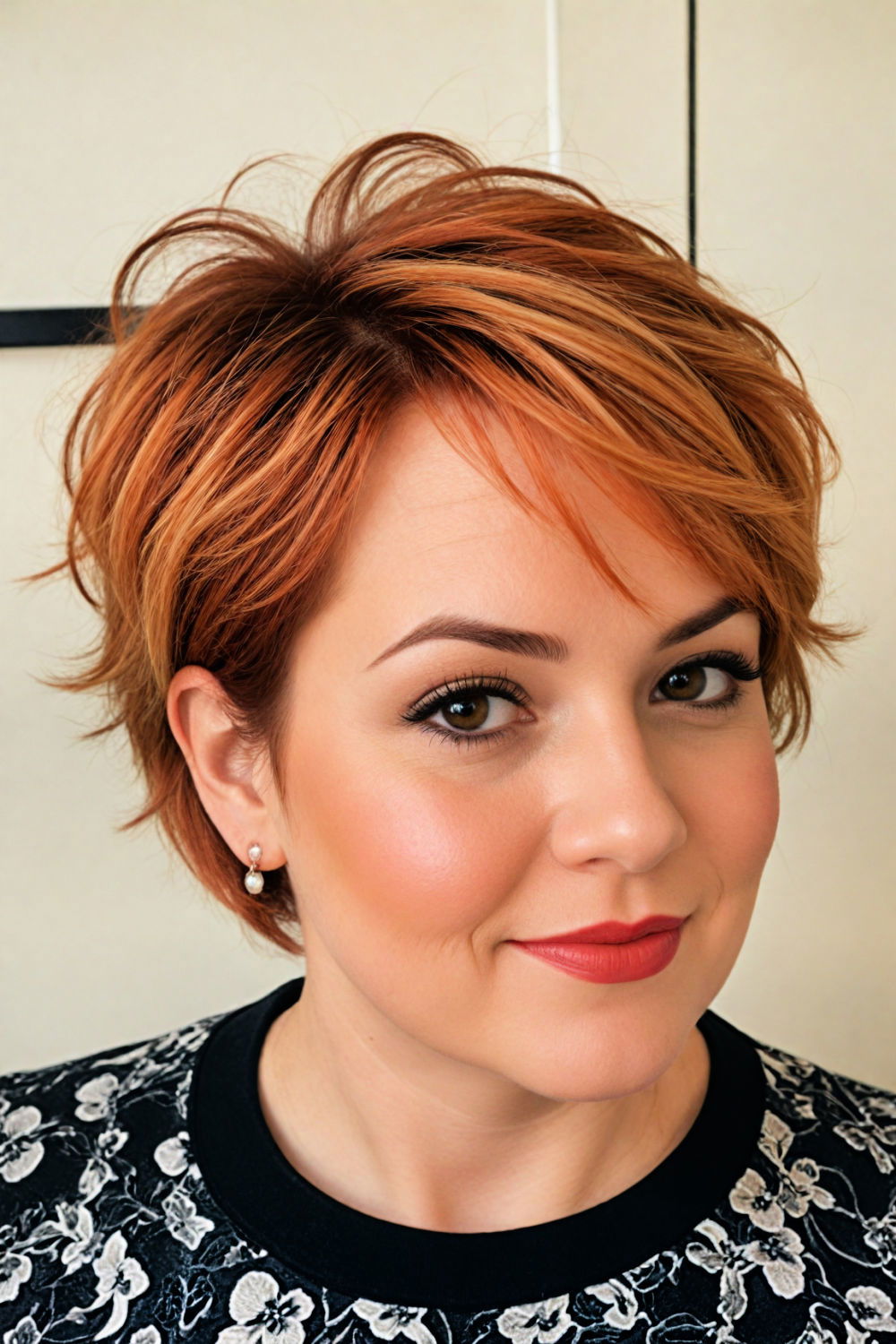 voluminous pixie bob haircut