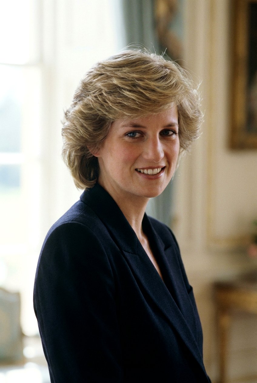 1980s Princess Diana feathered hair - 20 1980s feathered hair - 20 1980s feathered hair