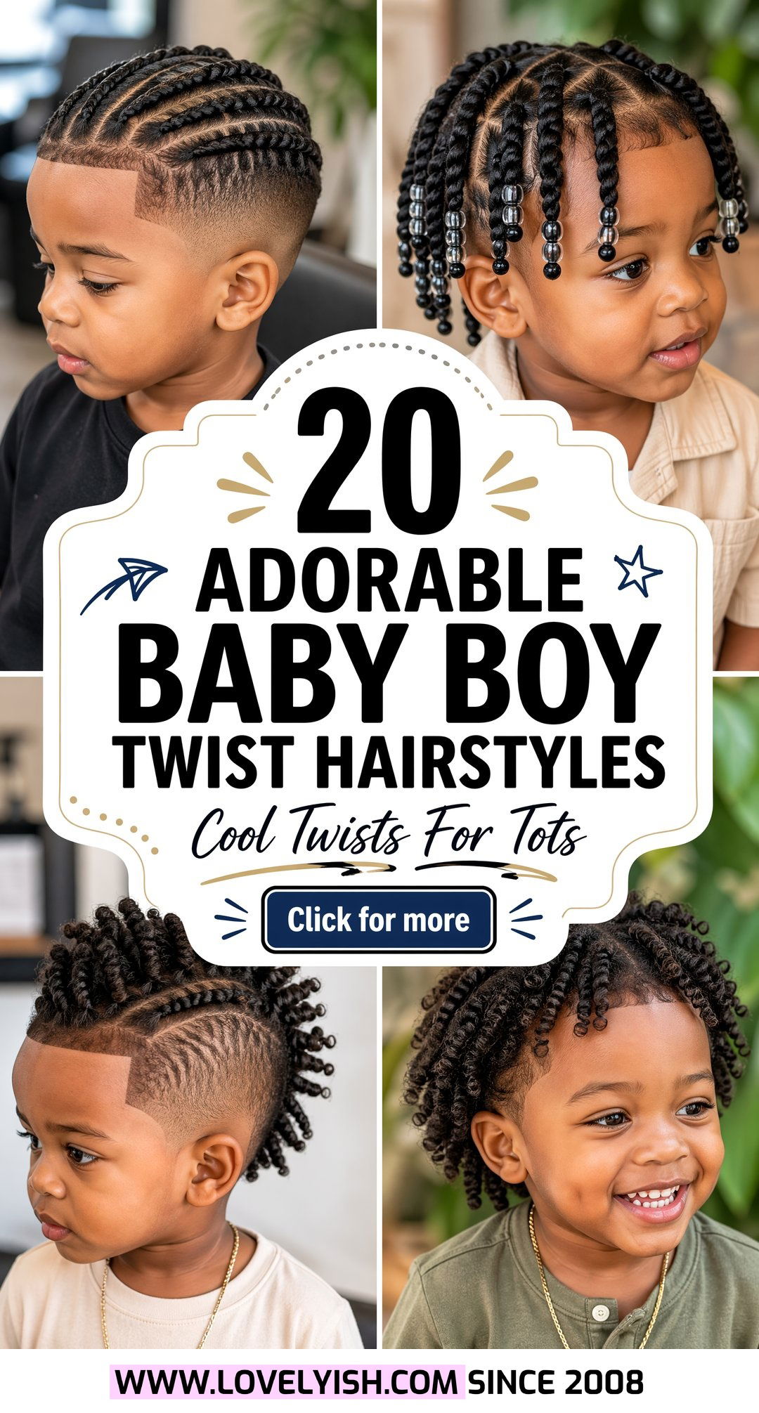 20 Adorable Baby Boy Twist Hairstyles for Your Little Guy - 20 Adorable Baby Boy Twist Hairstyles for Your Little Guy
