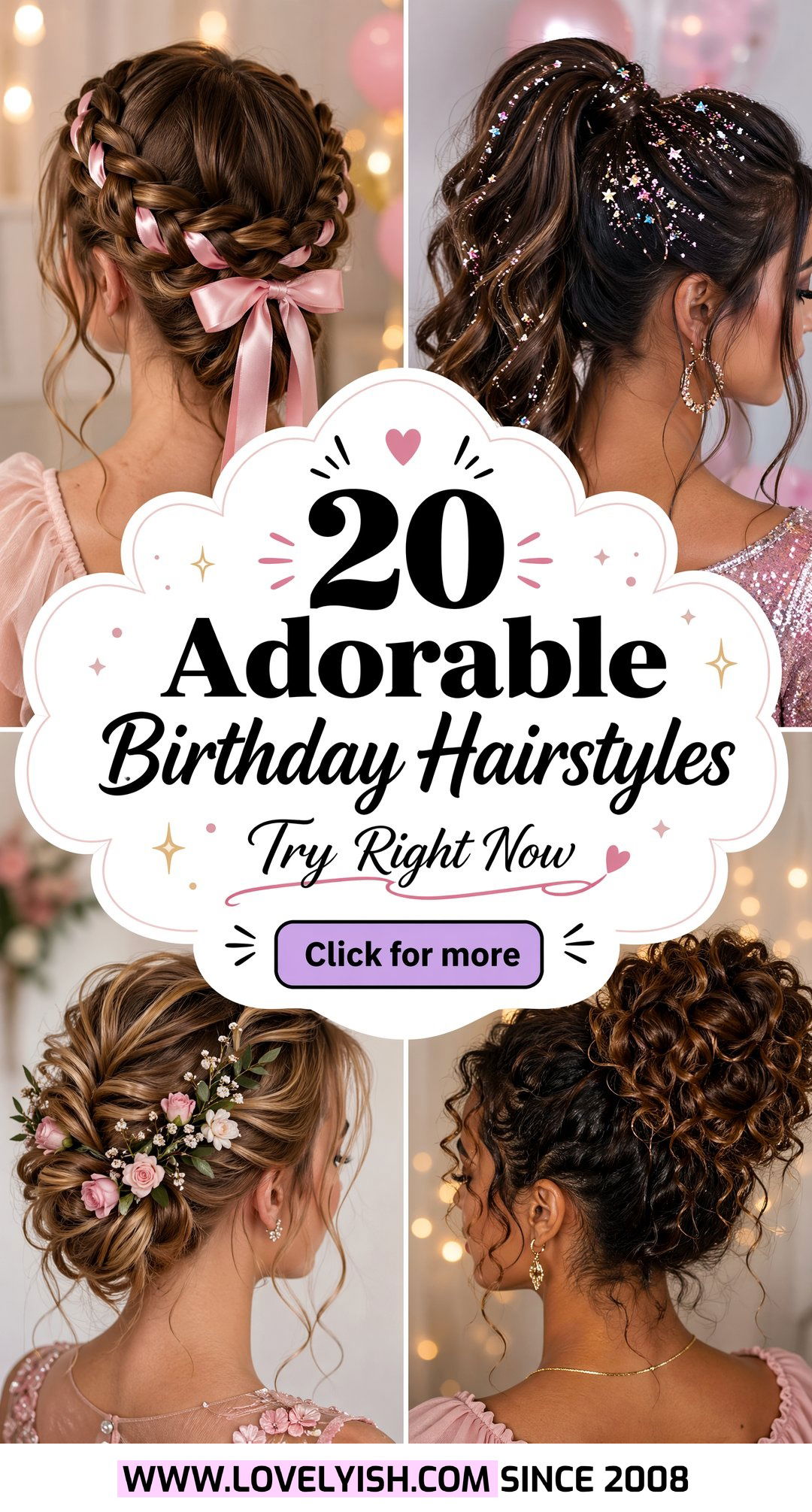 20 Adorable Birthday Hairstyles for Girls to Try Right Now - 20 Adorable Birthday Hairstyles for Girls to Try Right Now