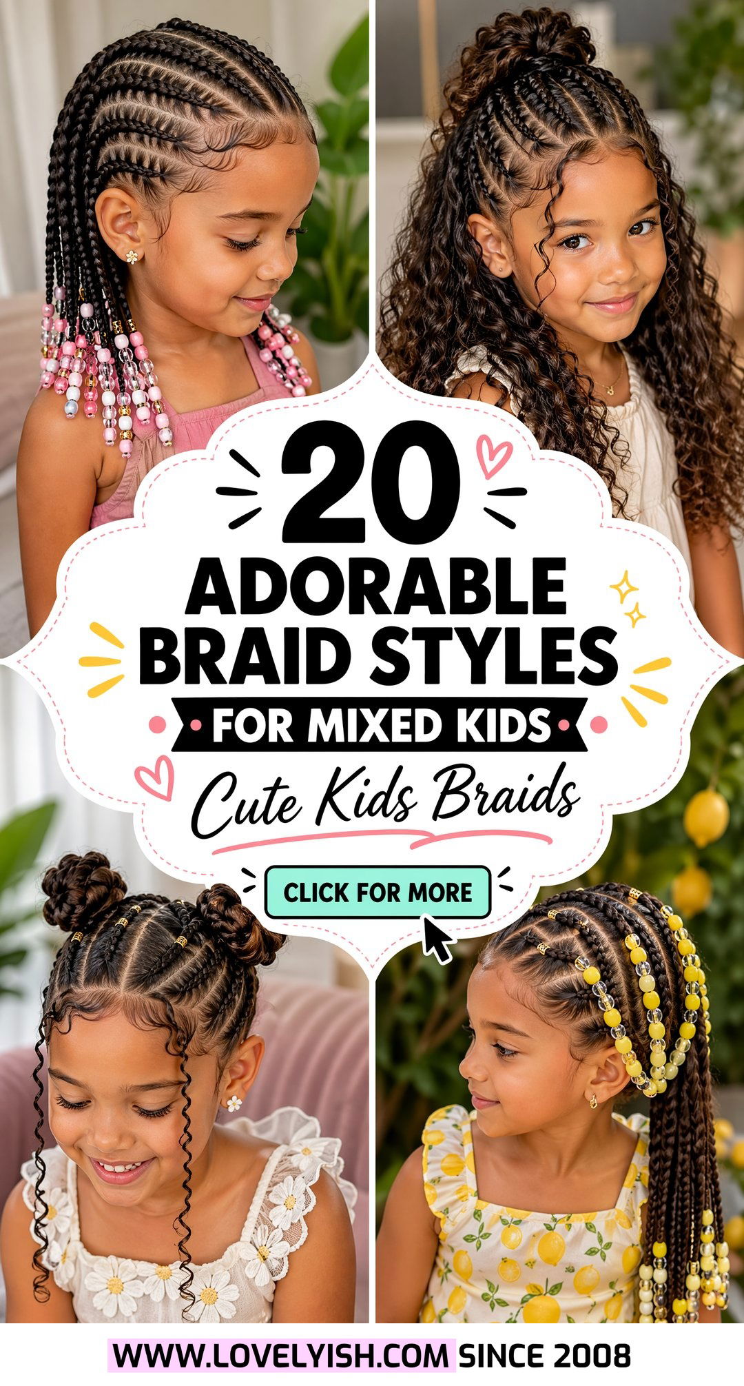 20 Adorable Braid Styles For Mixed Kids You Must Try Now - 20 Adorable Braid Styles For Mixed Kids You Must Try Now