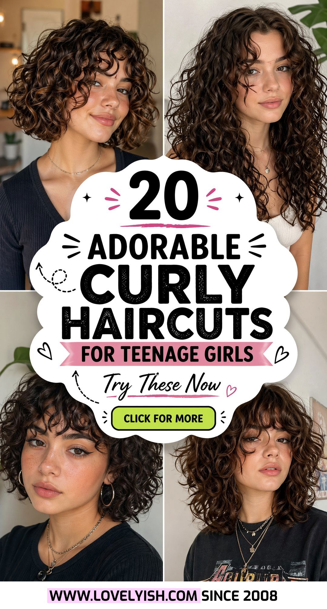 20 Adorable Curly Haircuts for Teenage Girls to Try Now - 20 Adorable Curly Haircuts for Teenage Girls to Try Now