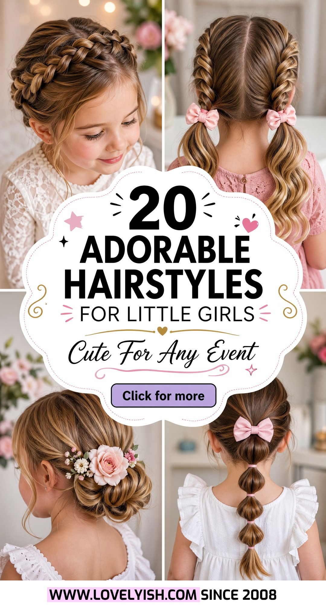 20 Adorable Hairstyles for Little Girls for Any Occasion - 20 Adorable Hairstyles for Little Girls for Any Occasion