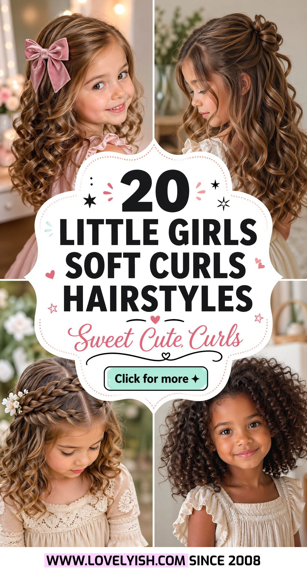 20 Adorable Little Girls Soft Curls Hairstyle Ideas To Try - 20 Adorable Little Girls Soft Curls Hairstyle Ideas To Try